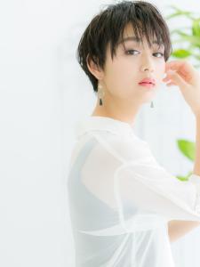 ダークアッシュ×ウルフショートマッシュ - 仙台 美容室 loki 髪質改善 個室サロン4月 OPEN掲載