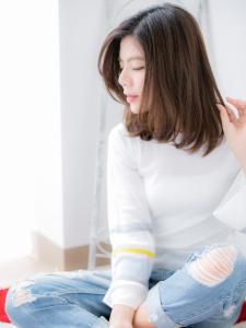 フリンジバング☆大人ボブa - 仙台 美容室 loki 髪質改善 個室サロン4月 OPEN掲載