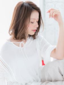 【仙台 loki】 外国人風抜け感ふわミディb - 仙台 美容室 loki 髪質改善 個室サロン4月 OPEN掲載