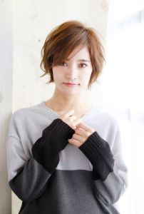 大人かわいい　人気　小顔ショートボブ - 仙台 美容室 loki 髪質改善 個室サロン4月 OPEN掲載