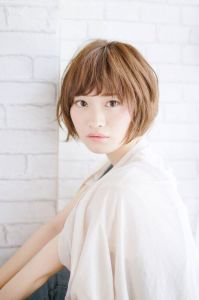 愛され柔らかショートボブ - 仙台 美容室 loki 髪質改善 個室サロン4月 OPEN掲載