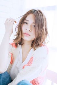 柔らかミディカール - 仙台 美容室 loki 髪質改善 個室サロン4月 OPEN掲載