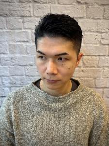 	 大人7.3かきあげオールバック【新宿/理容室/フェード】 - 銀座マツナガ 新宿パークタワー店掲載