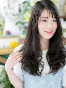 黒髪×くせ毛風★ロングスイート　アッシュブラック - COVER HAIR & SPA bliss 浦和西口店【カバー ヘア アンド スパ ブリス】掲載