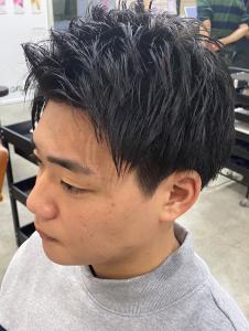 アップバング×ツーブロックショートスタイル - PEQSS by anyhow 西川口東口掲載