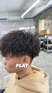 王道マッシュ＋ツイストスパイラルパーマ - PLAY掲載