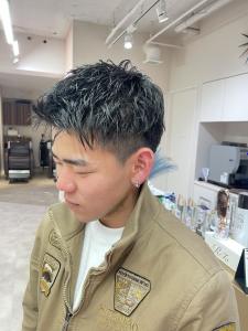 アップバング/メンズショート/短髪/メンズカット/刈り上げ - FACE。石川町掲載