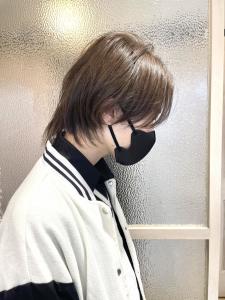 メンズショートウルフカット - Eleanor 梅田店掲載