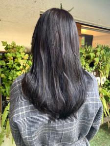 ブラウンアッシュヘア　透明感　艶カラー　ロングヘア　抜け感 - HAIR&HEADSPA SQUARE＊UNO HAKATA掲載