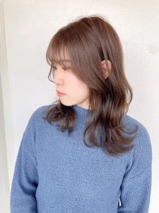 【MICHI 富田店　古作蓮】透明感　ベージュ　顔周りカット - HAIR MAKE MICHI 富田店掲載