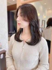 【MICHI 富田店　古作蓮】アッシュ　透明感　顔周りカット - HAIR MAKE MICHI 富田店掲載