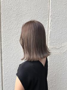 切りっぱなしロブ×グレージュ - 【完全個室サロン】savon hair&treatment by tocca掲載