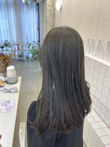 《花屋併設》オリーブアッシュカラー - re’ll*花屋併設の美容院*掲載