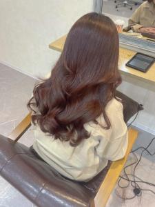 ※春カラーピンクブラウン　艶髪 - ヘアケア専門店 Nerine松戸駅西口きてみてまつど通り店掲載