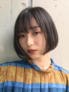美フォルムショートボブ - INCEPTION  GINZA 銀座掲載