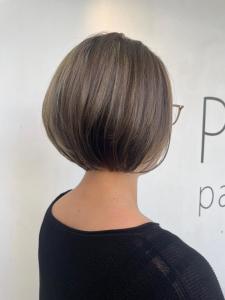 オリーブベージュ×ナチュラルハイライト - Hair make powder天王寺寺田町店掲載