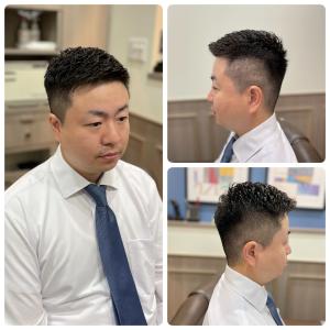 癖毛風アイロンパーマ - MEGURO BARBER SHOP 6PPONGI 目黒六掲載