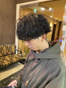 波巻きパーマ - 男性専門美容室 growth 天神店掲載