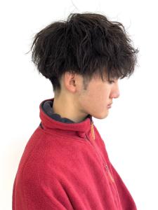 波巻きパーマ　刈り上げマッシュスタイル　ツーブロック - CAPA south 春日・大野城店掲載