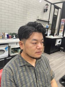 外国人風刈り上げパーマ - Barbering Method produce byヘアサロン大野掲載