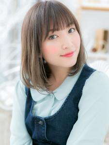 外国人風メルティカラー透け感前下がりボブ　ニュアンスカラー - mod's hair【モッズヘア】越谷/越谷西口店掲載