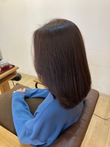 お客様髪質改善データ1142(白髪染めピンクベージュ) - Grand × AtlierDonguri掲載