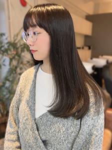 【pignon】ストレート　艶感　アッシュ　髪質改善　透明感 - 髪質改善 SEPT. 天神大名掲載