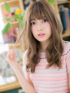 斜めバング大人かわいい韓国風ラフニュアンス　カーキベージュ - COVER HAIR & SPA bliss 浦和西口店【カバー ヘア アンド スパ ブリス】掲載