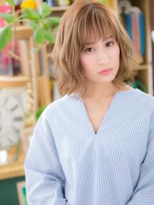 大人可愛いゆるふわカール小顔外ハネボブ　ハイトーンカラー - COVER HAIR & SPA bliss 浦和西口店【カバー ヘア アンド スパ ブリス】掲載