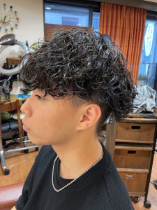 波巻きパーマ - HAIR BRAND Link 【リンク】トアロード店掲載