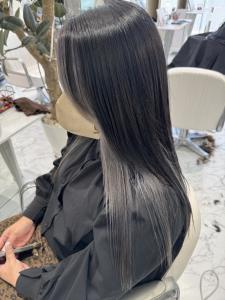 インナーカラー　グレイ - HEARTS hair's五日市店掲載