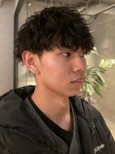 ツイストスパイラル　黒髪　マッシュ　爽やか　20代30代 - Men's Salon bloc掲載