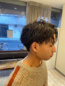 スパイラルパーマツイストパーマ短髪 - ブロッサム東中野店掲載