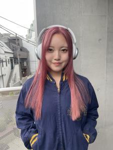 切りっぱなしボブ エアリーロング 美髪 ピンクブラウン - ARCANA 明治神宮前 表参道 原宿掲載
