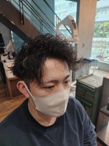 波巻きパーマ　2ブロック - NAP hair &Nalow homme掲載