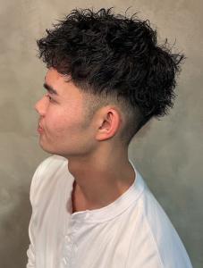 ツイスパ　刈り上げショート　マッシュ　束感パーマ - 完全個室 THIS IS BARBER 3rd掲載