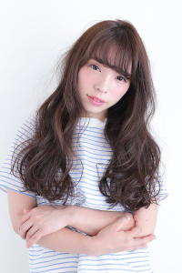 ロングで可愛い＊なみなみウェーブ　 - オーガニックカラー専門店 CoCoLu 土呂掲載