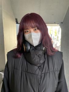 切りっぱなしボブ エアリーロング 美髪 ピンクブラウン - ARCANA 明治神宮前 表参道 原宿掲載