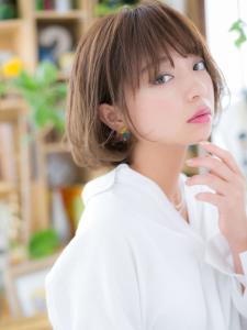 ラフニュアンスバレイヤージュくせ毛風ボブ　ボブパーマ - COVER HAIR & SPA bliss【カバーヘア アンド スパ ブリス】浦和/浦和西口店掲載