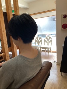 お客様髪質改善データ1176(ハンサムショート)