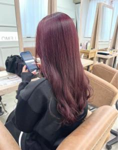 黒髪/グレーベージュ/レイヤーロング/前髪パーマ/仙台 - ブリーチ&トリートメント&ショート HETTU 仙台駅前店掲載