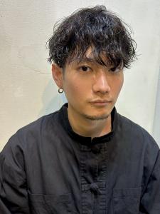 【 メンズショート × ウェーブパーマ 】浅野美紀 - MEIKA掲載