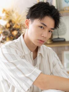 アップバング刈り上げ黒髪オーガニックカラー　ネイビーブラック - COVER HAIR bliss志木南口駅前店掲載