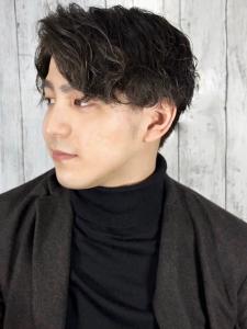 カジュアルメンズパーマ - ヒロ銀座ヘアーサロン 麻布乃木坂 六本木駅前店掲載
