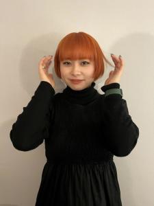 切りっぱなしボブ エアリーロング 美髪 ピンクブラウン - ARCANA 明治神宮前 表参道 原宿掲載