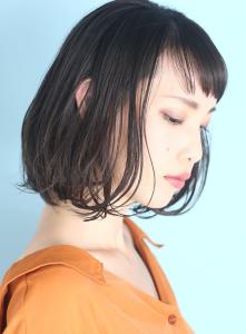 小顔美髪イメチェンピンクブラウン切りっぱなしボブショート - INCEPTION  GINZA 銀座掲載