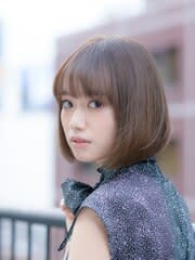 華奢みえミニボブ - LaLarOomo 新宿 髪質改善×カラー 【ララルーモ】掲載