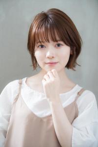 BERRY切りっぱなしボブシフォンベージュフレアバングうる艶 - hairs BERRY 大橋店掲載