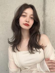 【pignon】アッシュグレージュ　フェイスレイヤー　韓国風 - 髪質改善 SEPT. 天神大名掲載