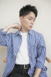 20代30代40代大人メンズパーマ/アップバング/ニュアンス - garden otakanomori掲載